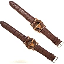 Brass Antique Nautical Compass Vintage Nautical Steampunk Compass Wrist Watch with Leather Bracelet Handmade