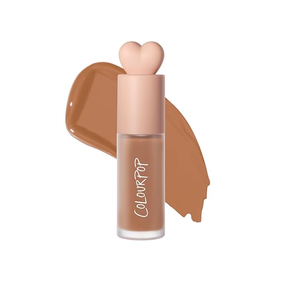 ColourPop Liquid Bronzer for Face - Buildable, Lightweight Liquid Contour + Makeup Bronzer - Blendable, Hydrating Formula with Squalane + Vitamin E - Light Warm Golden Tan, Sunset Beach (0.27 oz)