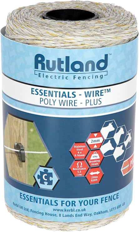 Rutland Essentials Poly Wire Plus (250m)