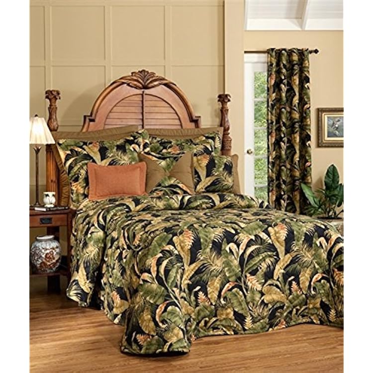 Thomasville La Selva Black Queen Bedspread