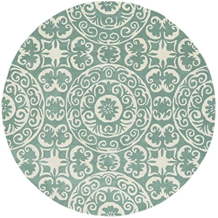 Kaleen Rugs Evolution Collection EVL03-88 Mint Hand Tufted 39 ROUND Rug