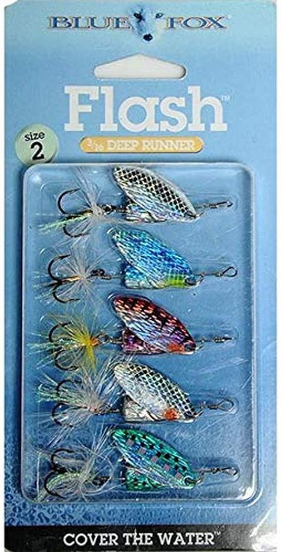 Blue Fox Flash Spinner Kit