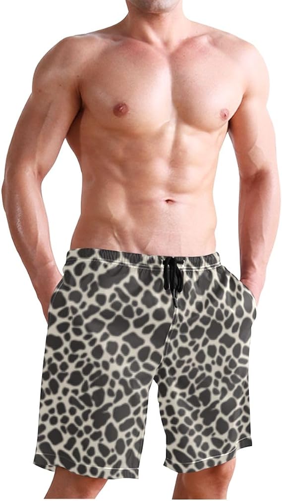 Men's Board Shorts Stretch Stretch Beach Shorts Quick 8/ 9 Long Boating