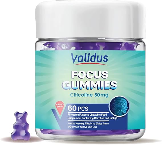 Validus Focus 60 Gummies