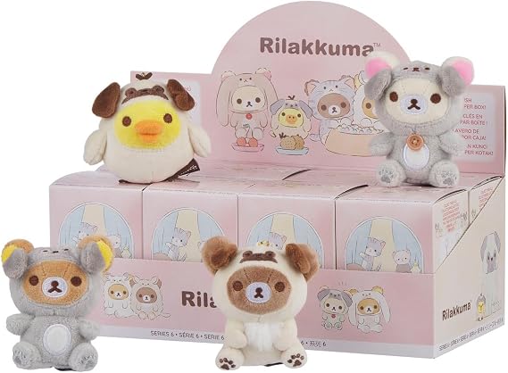 Rilakkuma San-X Original Pug Series Blind Box - 8pcs