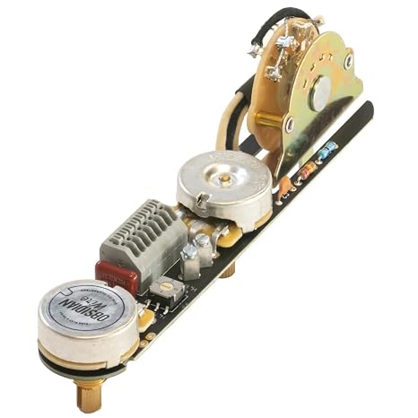 ObsidianWire Custom Universal for Tele (for HH, HS, SH & SS) Solder-Less Wiring Harness 3-Way Wiring