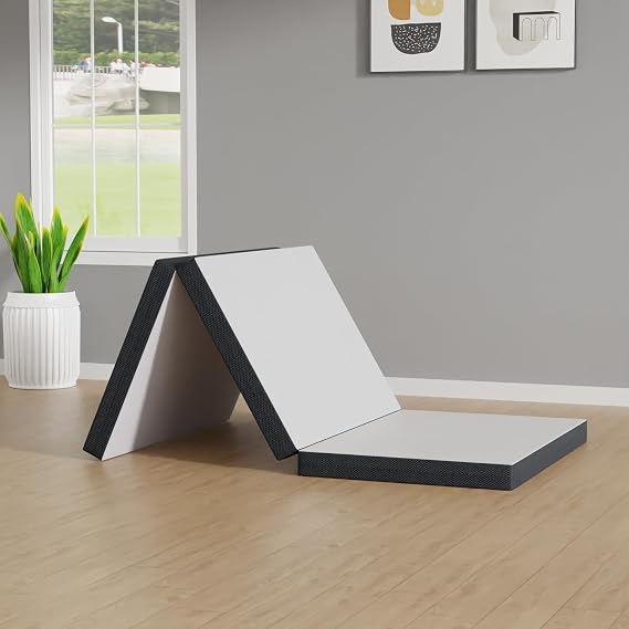 PayLessHere | 3" Tri Folding Memory Foam Mattress | Twin XL | Medium Firm