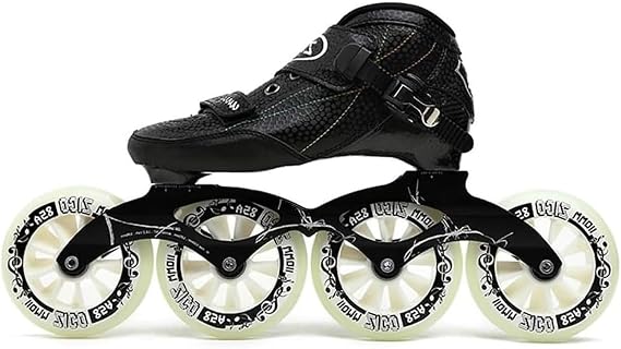 Speed Skates Inline Professional for Adults, Men's and Women's Inline Roller Skates Professional Speed Skating Shoes Outdoor Indoor for Beginners and Women's