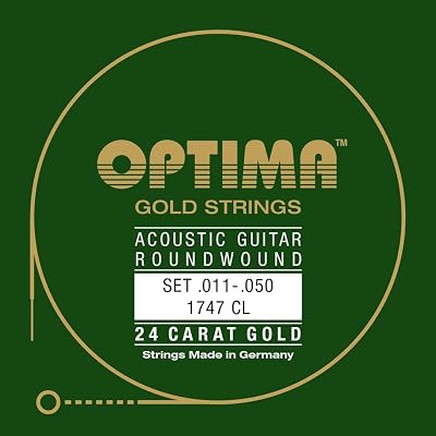 Gold plated premium strings