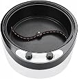 ele ELEOPTION 110V 800W Electric Coffee Bean Roaster Machine 800g Coffee Roasting Baking Tilt 45 degrees Stir more evenly