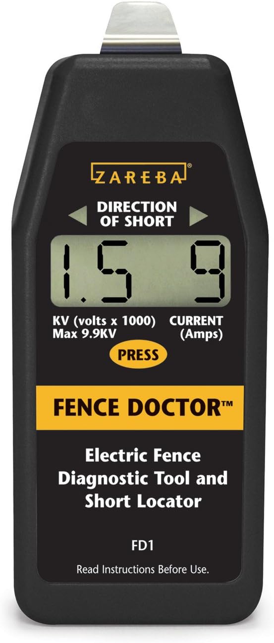 Zareba FD1 Fence Doctor Digital Fence Tester and Fault Finder