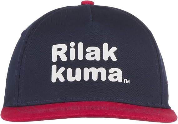 Rilakkuma San-X Original 20th Anniversary USA Tour Limited Baseball Cap - Dark Blue