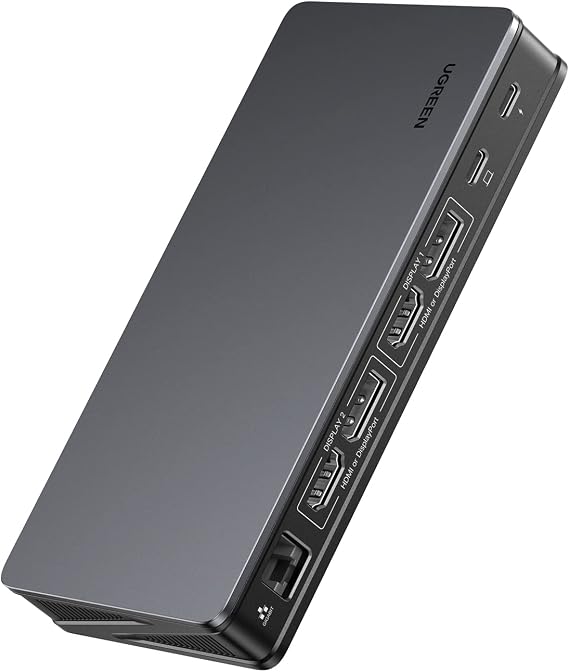 UGREEN USB C DisplayLink Docking Station, Dual 4K@60Hz, Driver Required
