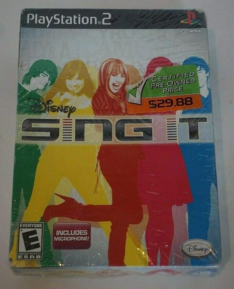 Disney Sing It Bundle with Microphone - PlayStation 2