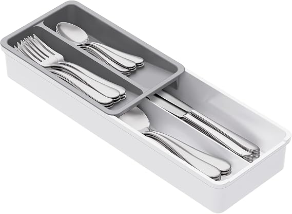 Lifewit Compact Silverware Organizer for Kitchen Drawer