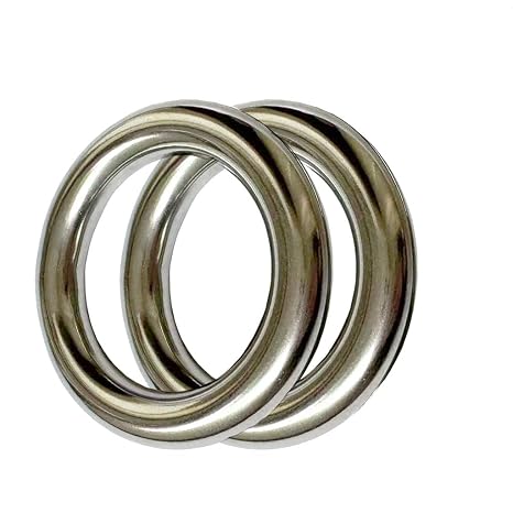 Stainless Steel O-Rings, 2 Pack, 3 inch, 12mm x 50mm
