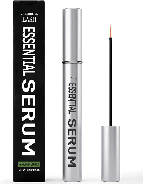Eyelash Growth Serum - Eye Lash and Eyebrow Enhancing Serum for Women & Men with Biotin, Promotes Fuller and Longer Lashes, Rapid Lash Eyelash Growth Serum