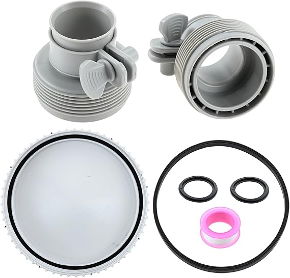 Conversion Kit for Skimmer Pump Compatible with Summer Waves SFX1000 SFX1500 SFX600 SFX1500S, Convert to Sand Pump Compatible Equipment