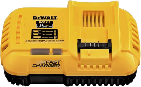 DEWALT FLEXVOLT 20V MAX* Charger, Rapid Charge (DCB118)