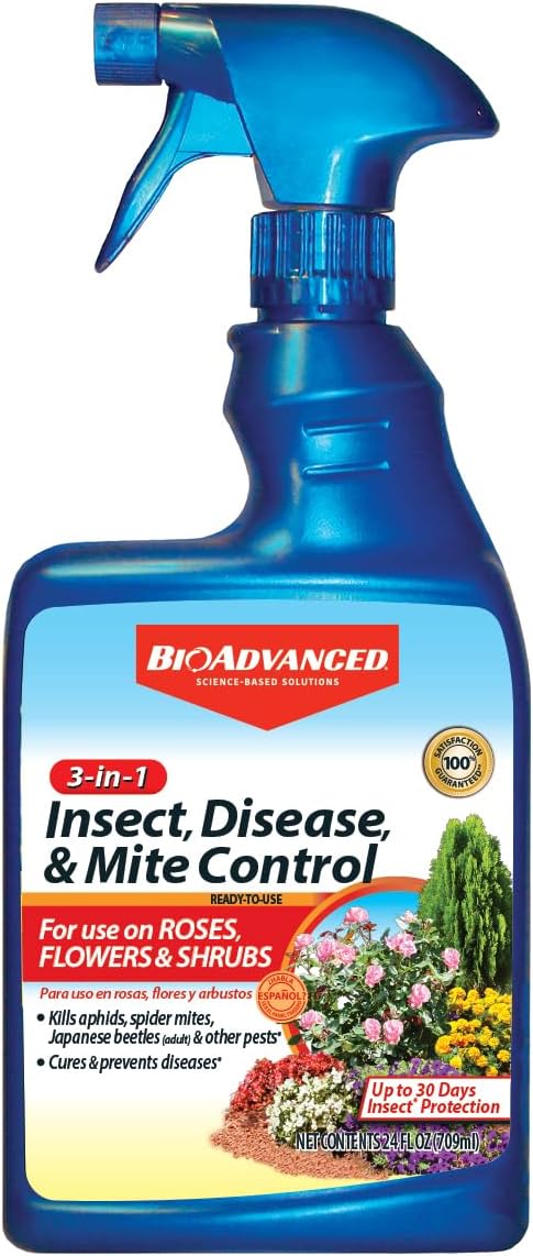 BioAdvanced 3-in-1 Insect, Disease, and Mite Control Spray - 24 fl oz
