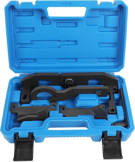 MR CARTOOL Engine Camshaft Alignment Locking Tools Timing Belt Tool Kit for for PSA Citroen Peugeot, EB0 (ZMZ), EB2 (HMZ) Gasoline Engines 0109-2A 0109-2B