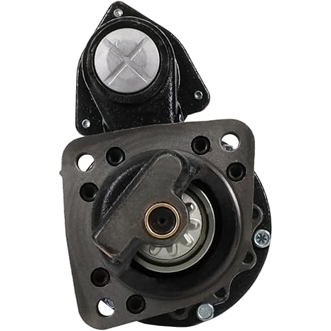 RAREELECTRICAL New Starter Motor Compatible with International Crawler 100E | 125E TD-7C TD-7E TD-8C TD-8E
