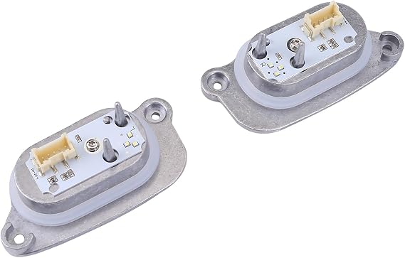 2PCS Left&Right Xenon Headlight Daytime Running Light DRL Module for A3 S3 8V 2017-2021 1.4L 1.8L 2.0L Xenon Headlight DRL Module Unit 90070222, 8V0998473, B011482-A, 90103617, 8V0998474, B101139-A