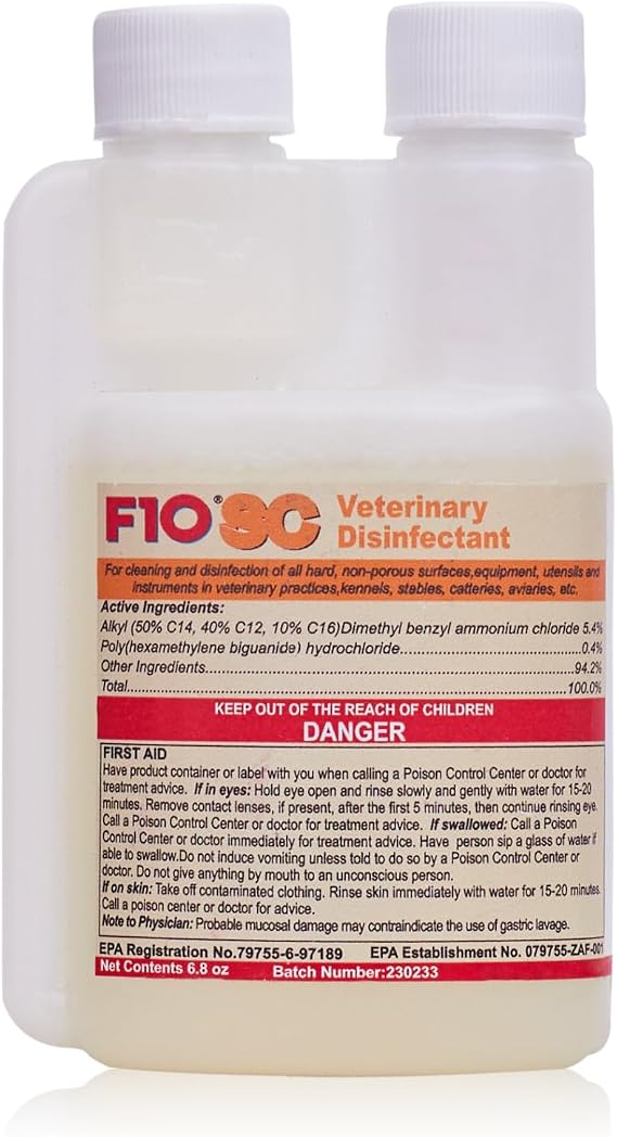 F10 F10SC (Super Concentrate) Disinfectant Cleaning Solution (200ml)