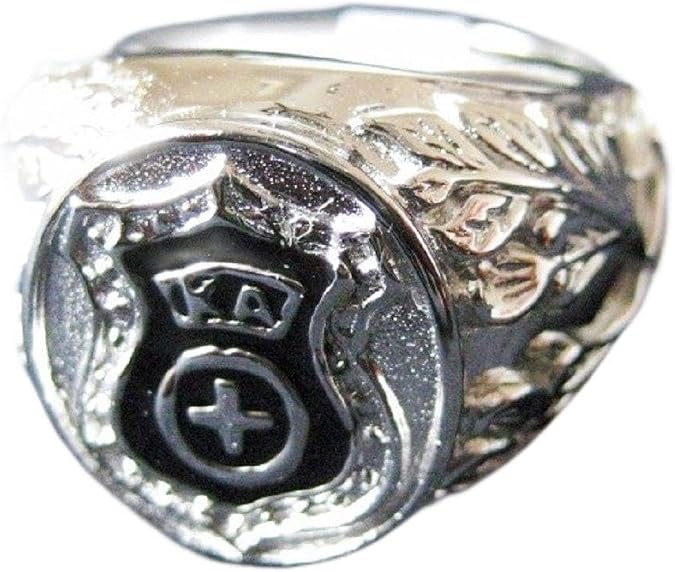 Kappa Alpha Order Silver Ring
