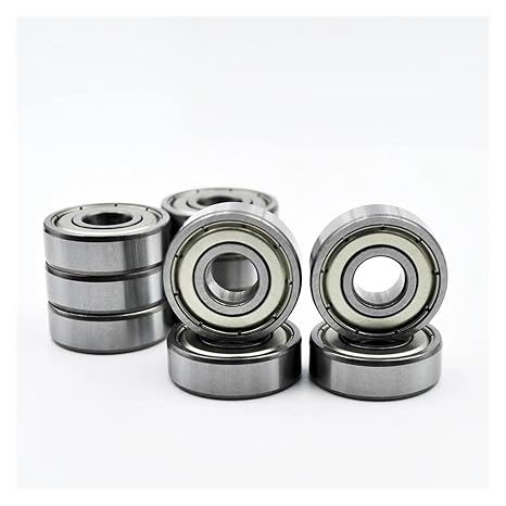 10-100pcs 608 606 607 609 625 626 627 628 ZZ 2RS 2Z DDU High Performance Roller Skate Skateboard Wheel Bearing(608 ZZ Premium,100Pcs)