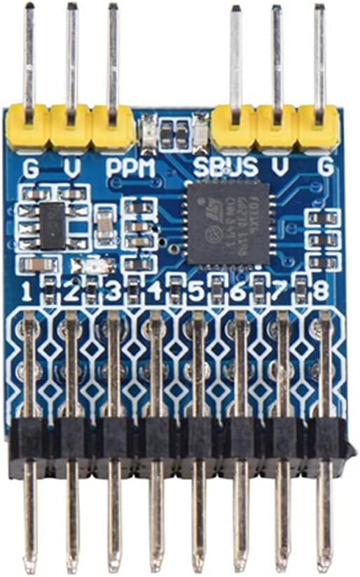 QWinOut SPP-SBUS PPM PWM Performance Signal Convertor Adapter Switch 3.3-20V Module Interchang for DIY RC Receiver Drone Multirotor