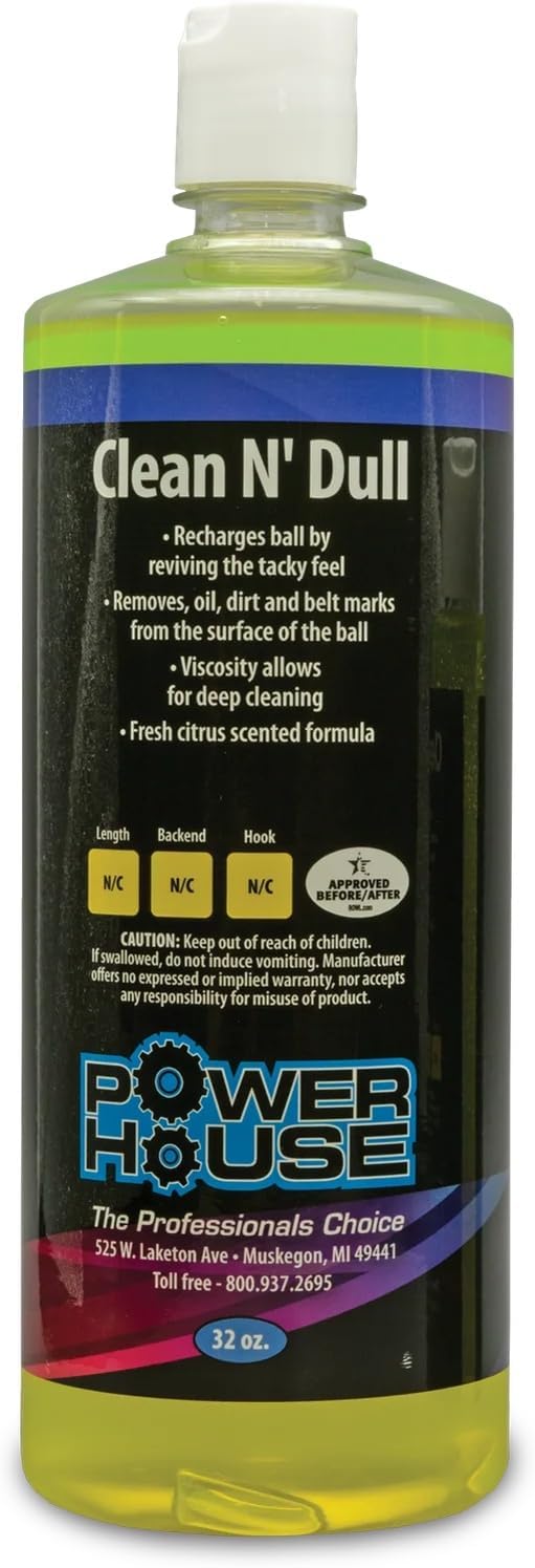 Ebonite Powerhouse Clean n' Dull - Quart, Multi