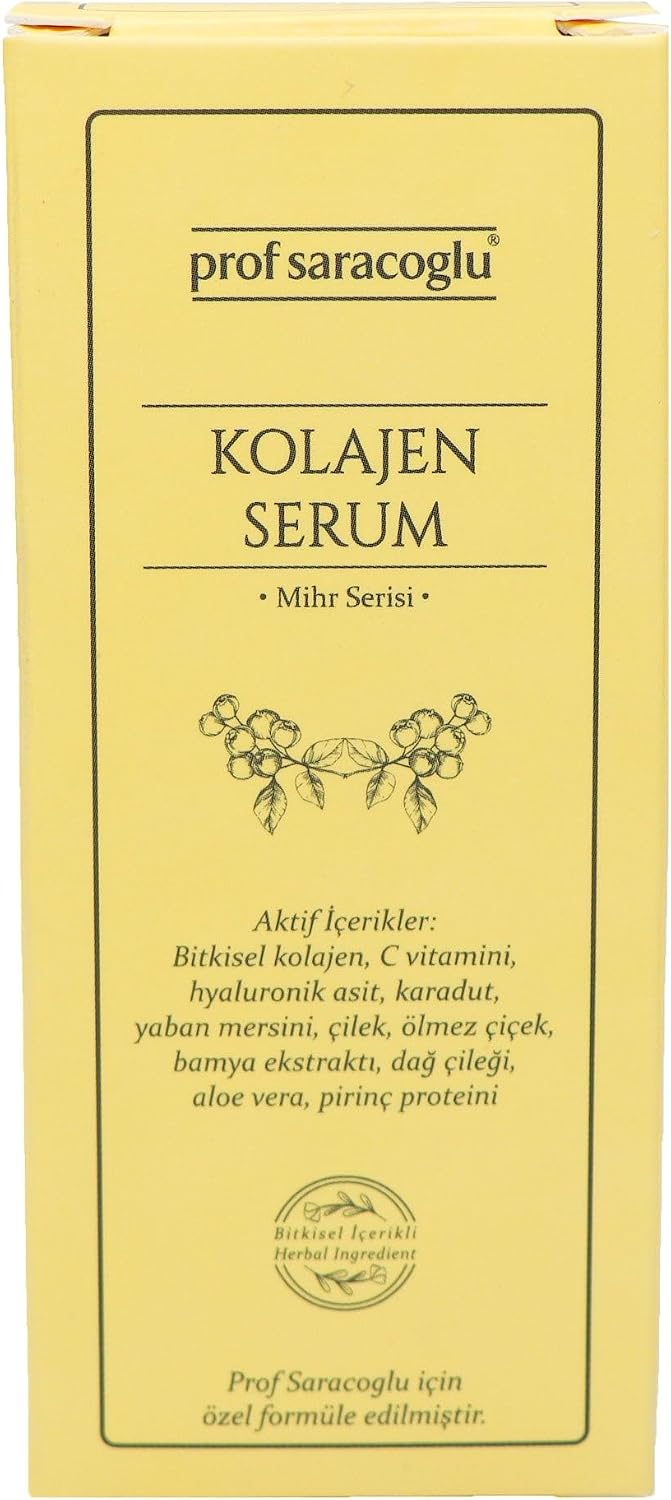 Prof Saracoglu Kolajen Serum Bitkisel İçerikli 30 ml
