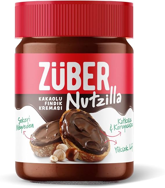 Züber Nutzilla Kakaolu Fındık Kreması 315gr