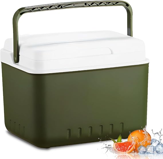 HiGropcore 6 Quart Small Cooler - Portable Hard Shell Cooler Lunch Box - Ice Retention Insulated Camping Cooler LS6-02