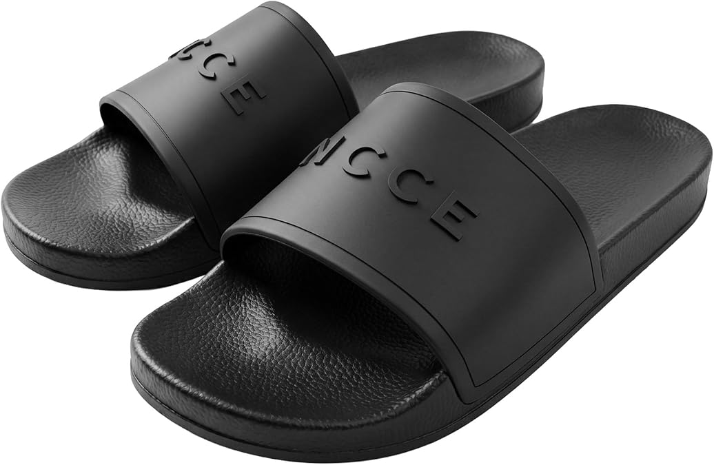 Nicce Sliders Men Rubber - Slip-On Sandals Slides for Beach, Pool & Shower
