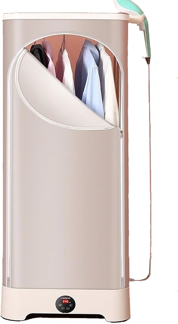 Clothes Dryer,Household Foldable Dryer,Ironing Steam Drying,Portable Steam Drying Machine,Automatic Ironing Machine,For Clothes & Fabric,One-Key Care,Quick-Drying Steam
