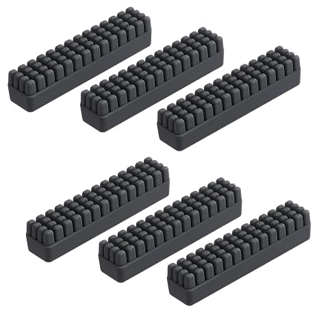 Nozzle Wiper Replacement for Bambu Lab A1 Mini 6 Pack, E Silicone Nozzle Brush Cleaning Kit, 3D Printer Replacement Accessories