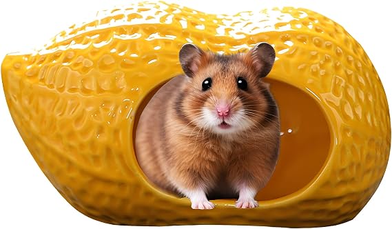 1 Piece 15.7 x 9.5 cm Pet Ceramic Nest, Pet Sleeping Nest Ceramic