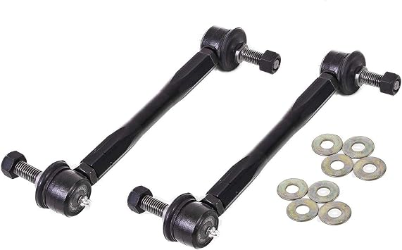 End link kit for sway bars, front