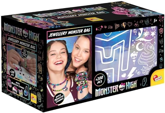 Kit bijoux - LISCIANI - Monster High - Scary Jewels Display - Perles et breloques - Créations portables