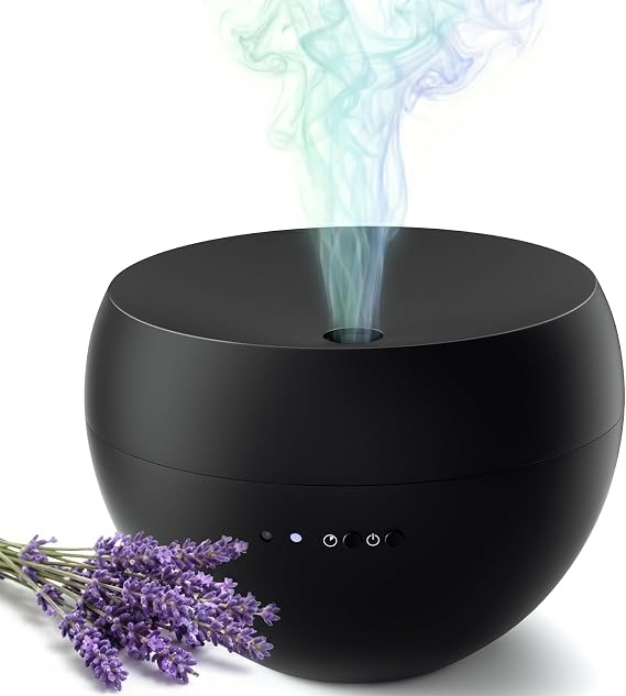 Essential Oil Diffuser,Cool Mist Humidifier with 2 Modes, Auto-Off Function