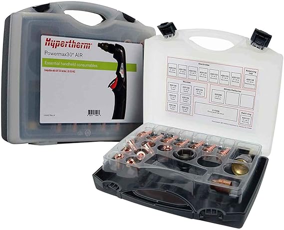 Hypertherm 851462 Consumable Kit, Powermax30 AIR Essential Handheld, 30 A, Cutting