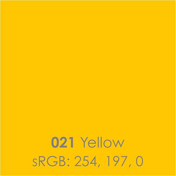 Oracal 651 Glossy Permanent Vinyl 12 Inch x 6 Feet - Yellow