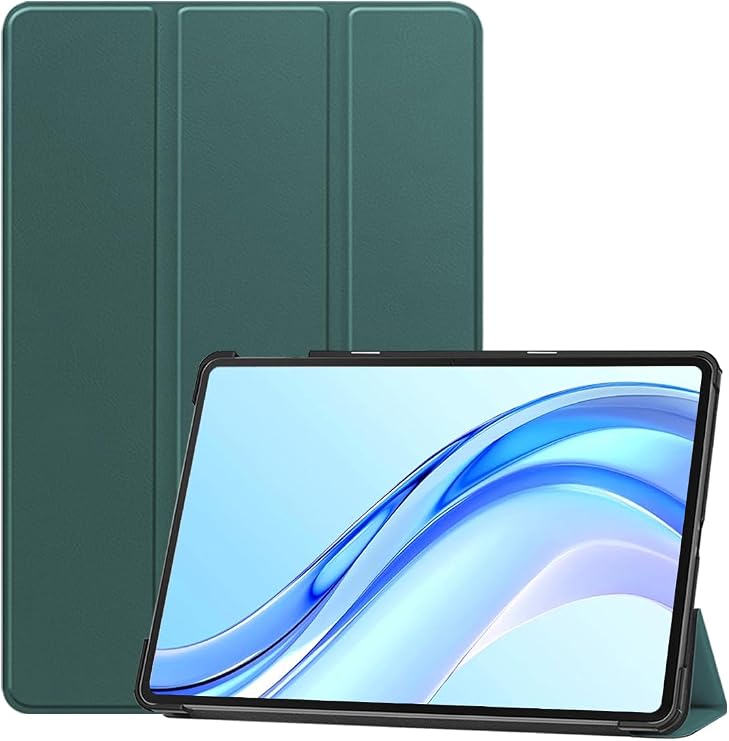 for DOOGEE Tab E3+ 2025 Android 12 Inch Tablet Case,BOVUGAC Tri-fold Tablet Case Cover for DOOGEE Tab E3 Plus,Full Protection, Premium PU, Scratch Resistant(Green)