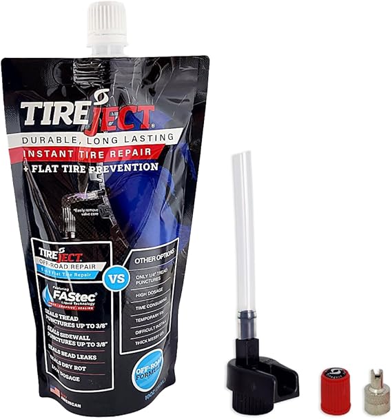 Off-Road Tire Sealant Kit - 5-in-1 Sealing - Fix and Prevent Flat Tires (10oz)
