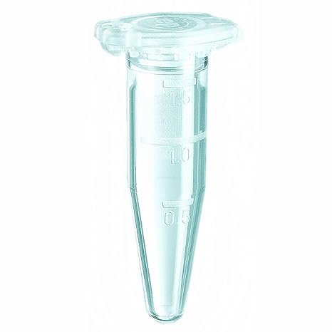 Eppendorf 022431021 Polypropylene DNA LoBind Microcentrifuge Tube, PCR Clean, 1.5mL Capacity (Pack of 250)