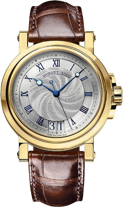 Breguet Marine Big Date Automatic Yellow Gold Watch 5817BA/12/9V8