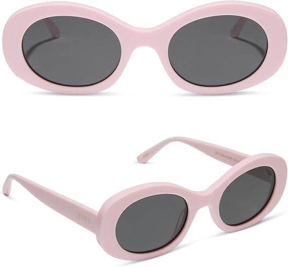 DIFF Lainey | Designer Oval Sunglasses for Women | UV400 Protection