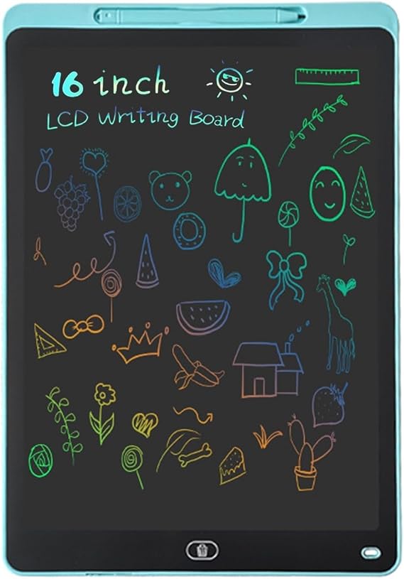 LCD Writing Tablet for Kids, Electronic Drawing Writing Board, Learning Educational Toddler Drawing Board Toys for Age 6+Years Old Boys Girls 16inch